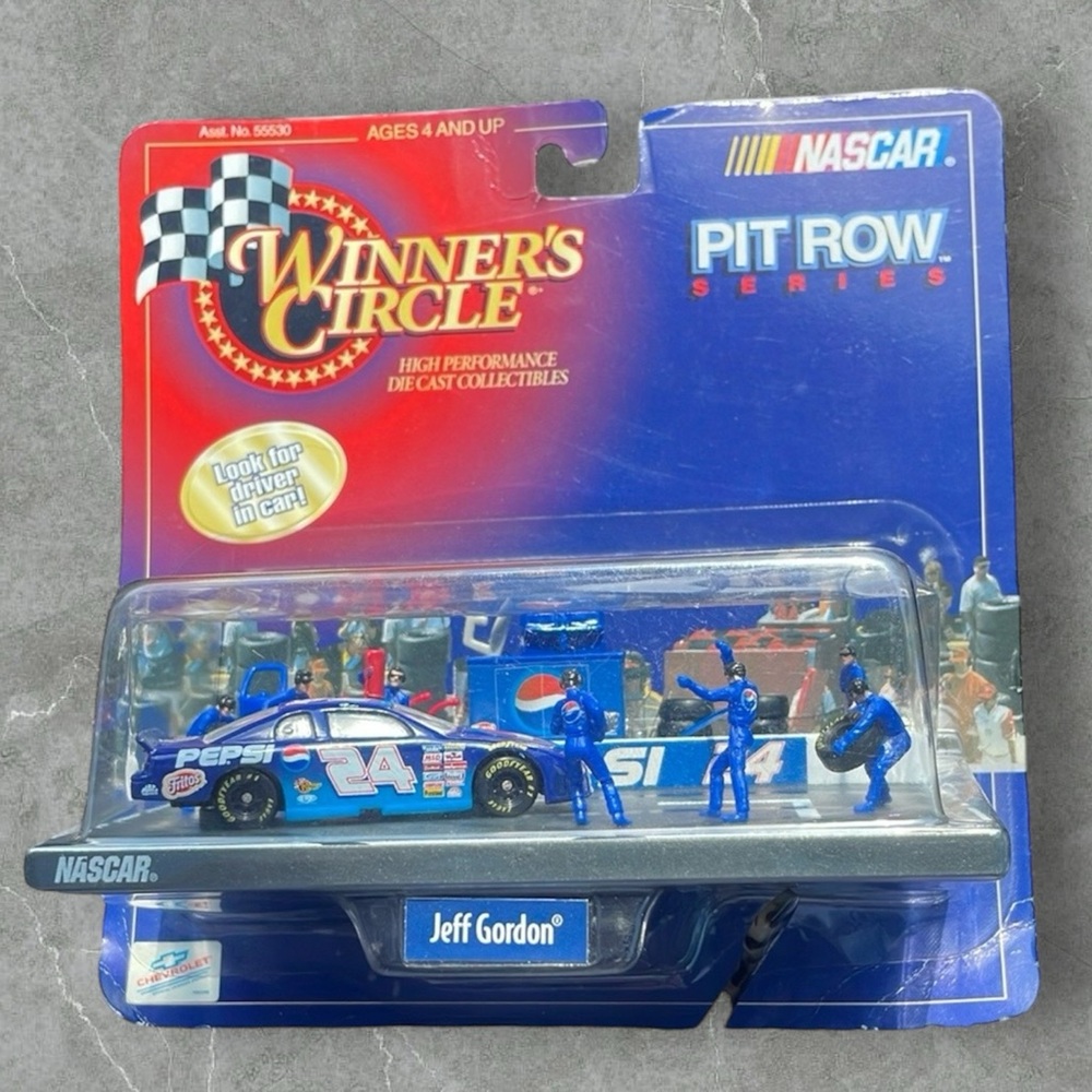 Winners circle Jeff Gordan Pit Row series Pepsi #24